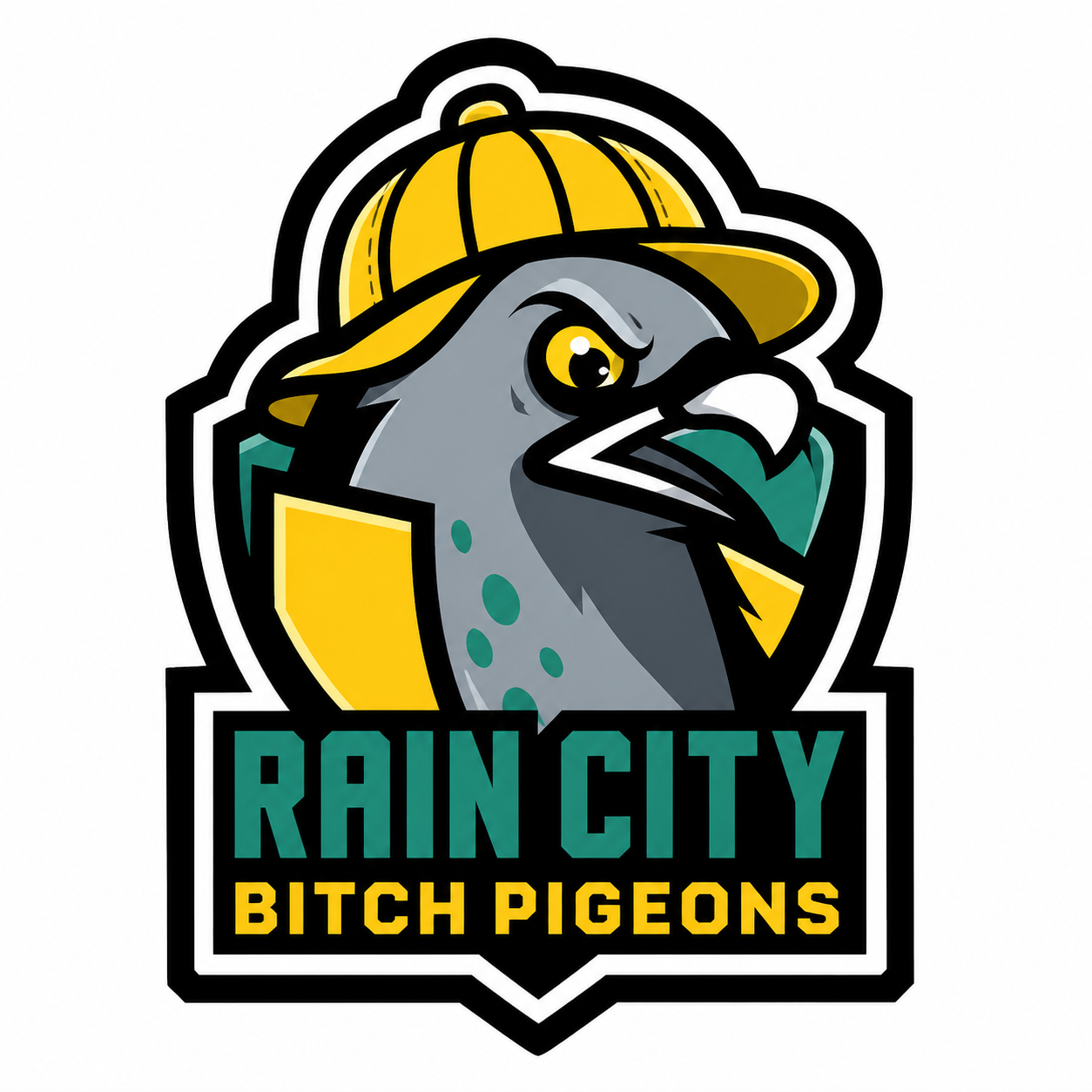 Rain City Bitch Pigeons logo